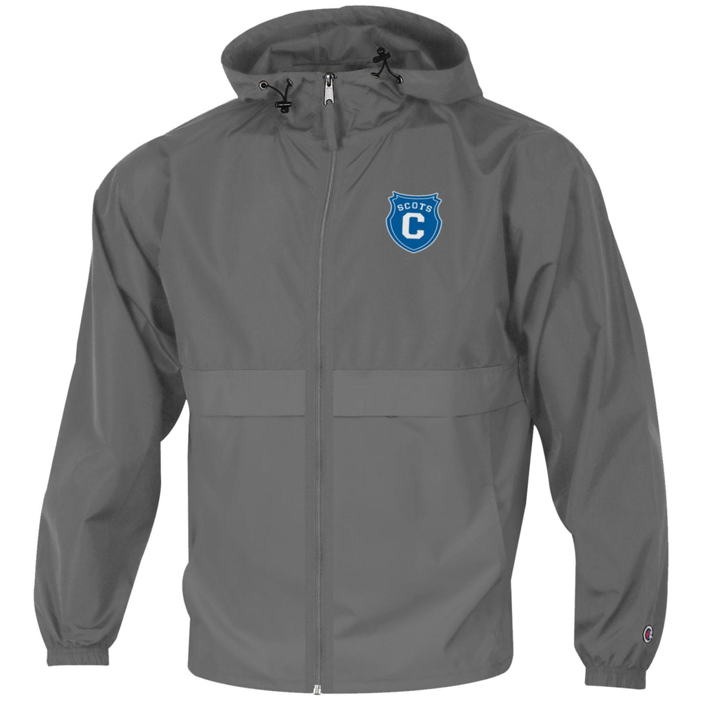 Full Zip Lightweight Jacket - Gray