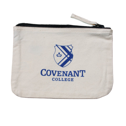 Cotton Zippered Pouch