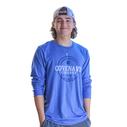 Circle LS Tee - Blue