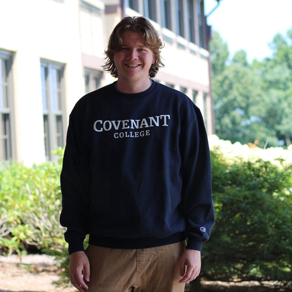 Champion Covenant College Crewneck Sweatshirt - Navy