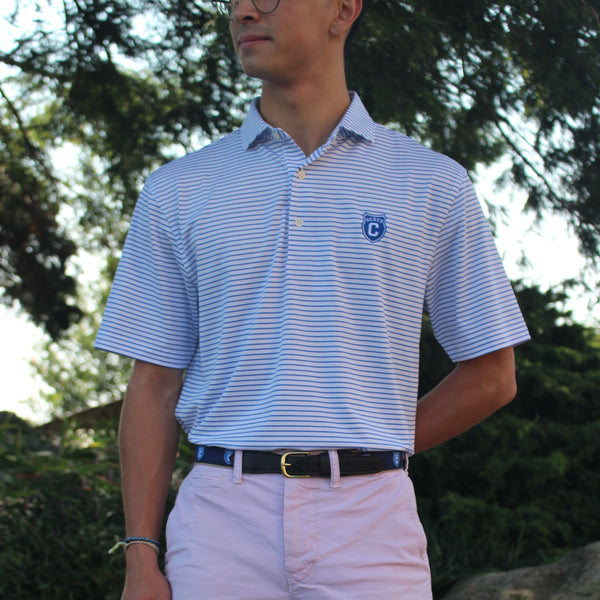 Turtleson Men's Dylan Stripe Polo
