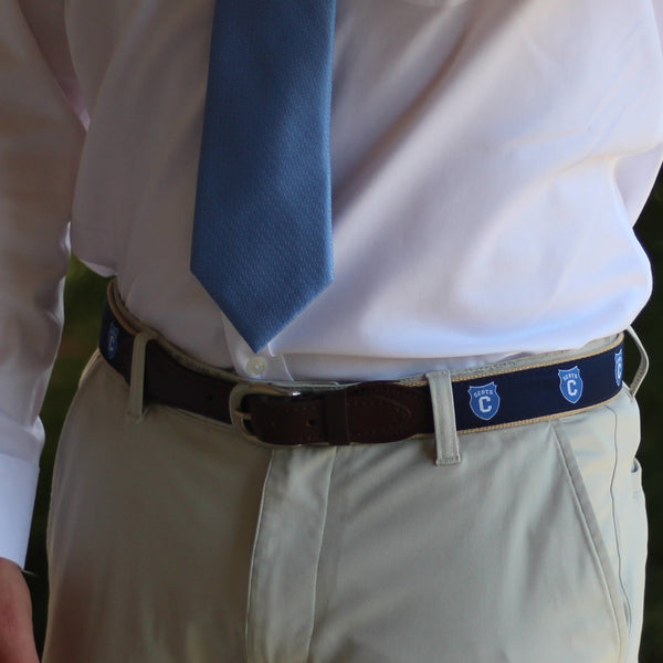 Men's Canvas Ribbon Belt