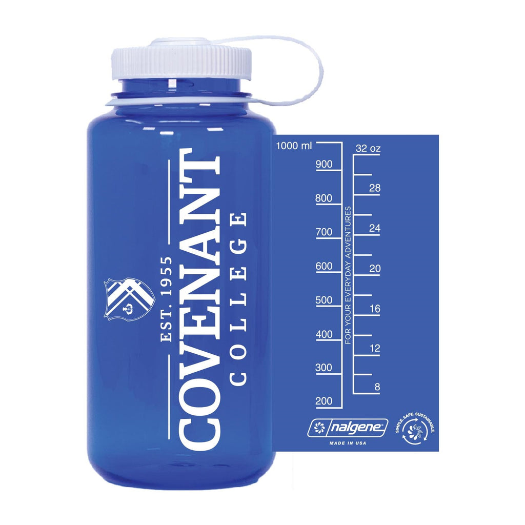 Covenant College Nalgene Water Bottle - Blue