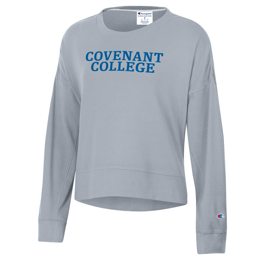Ladies' Covenant Sueded Crew - Silver Spotlight
