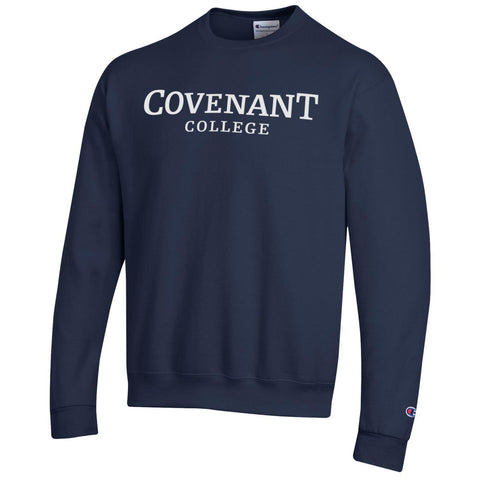 Champion Covenant College Crewneck Sweatshirt - Navy