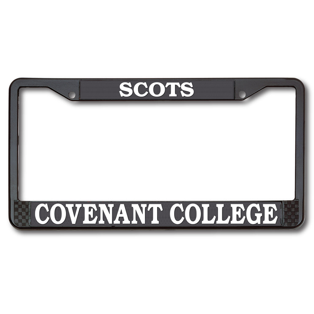 License Plate Frame - Black