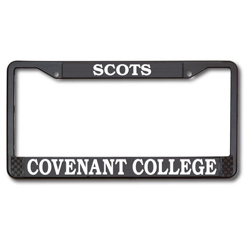 License Plate Frame - Black