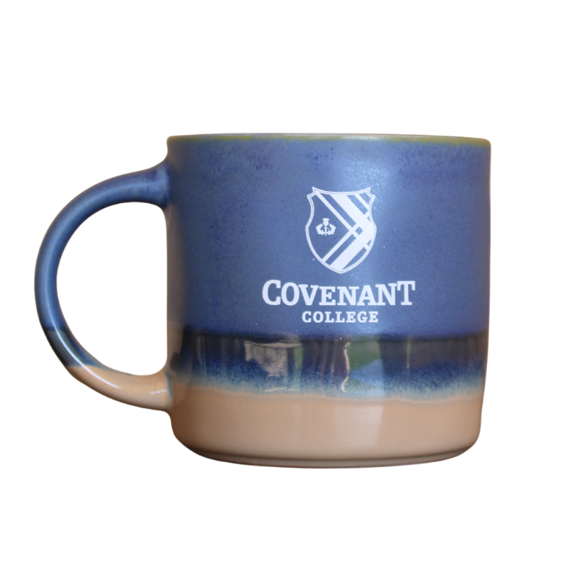 Saturn Blue Glazed Mug