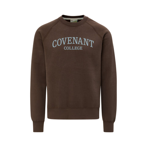 Covenant Raglan Crewneck - Brown