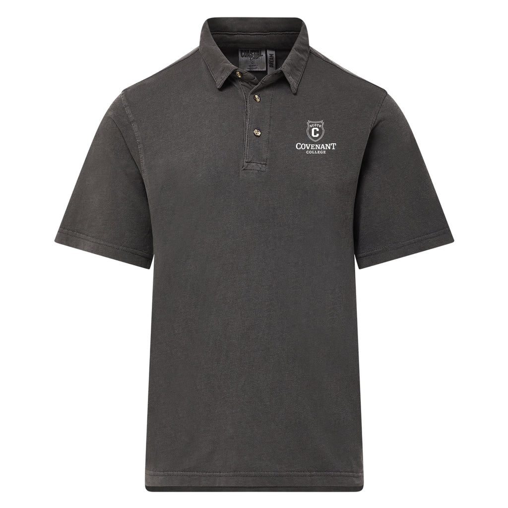 Coastal Color Polo - Black Caviar