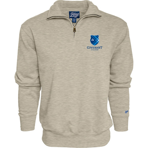 Covenant Logo Quarter Zip - Oatmeal