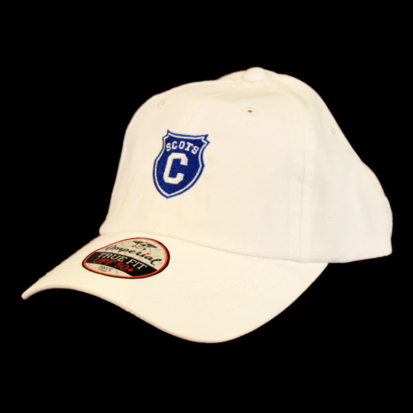 Scots Performance Golf Hat - White