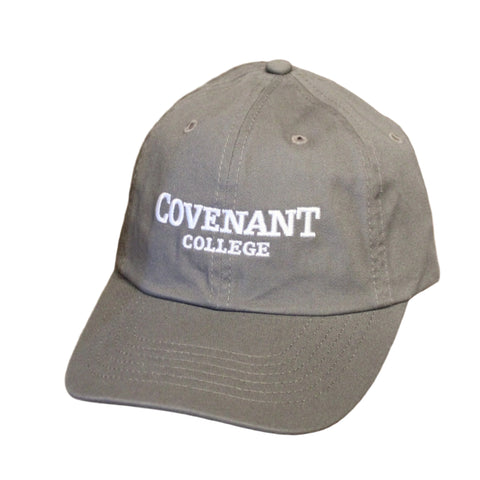 Covenant College Twill Hat - Charcoal