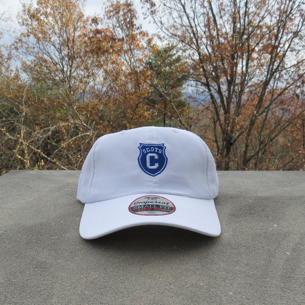 Scots Performance Golf Hat - White (Small Fit)