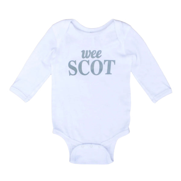 Wee Scot Long Sleeve Onesie