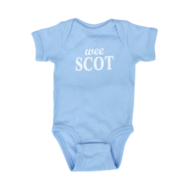 Wee Scot Sky Blue Onesie
