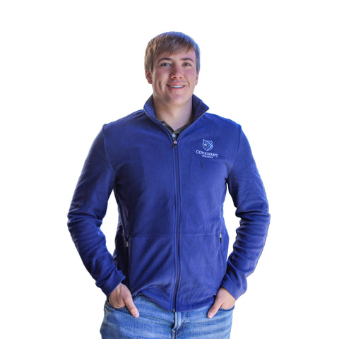 Covenant College Microfleece Jacket - Navy