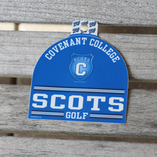 Covenant College Golf Sticker