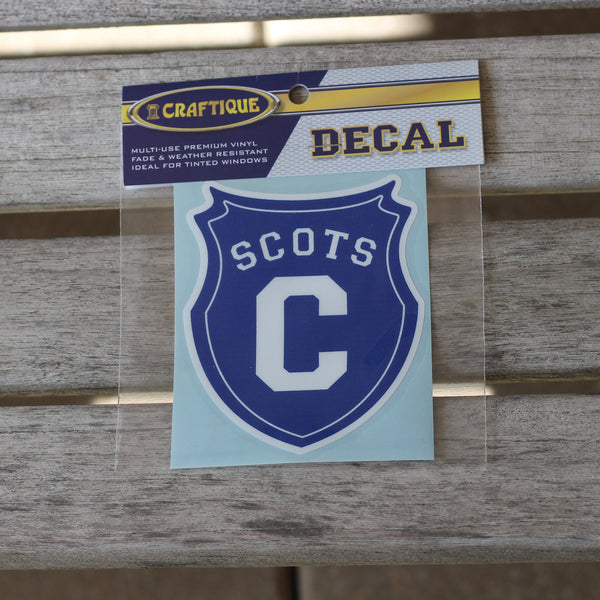 Scots Shield Decal