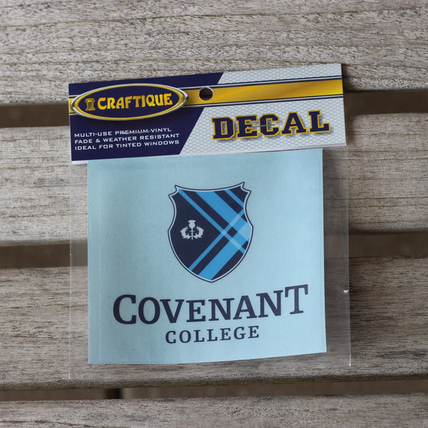 Covenant College & Shield Decal