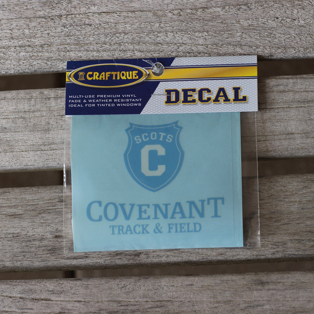 Covenant Track & Field Decal