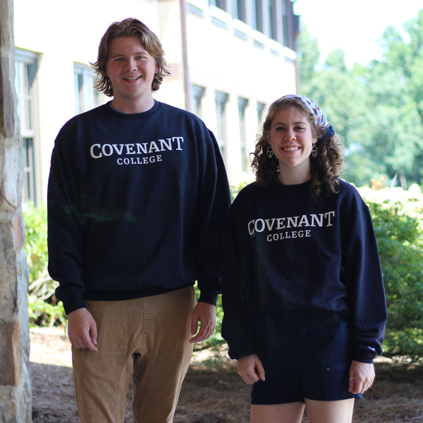 Champion Covenant College Crewneck Sweatshirt - Navy