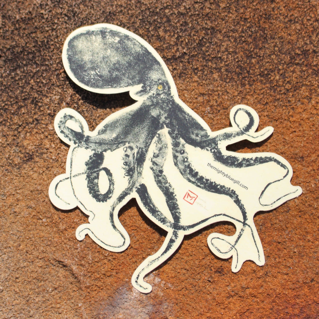 Sticker: Octopus by Matt Monahan