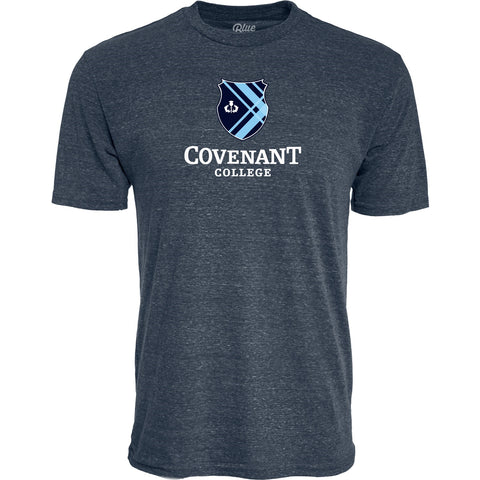 Logo Triblend Tee - Navy