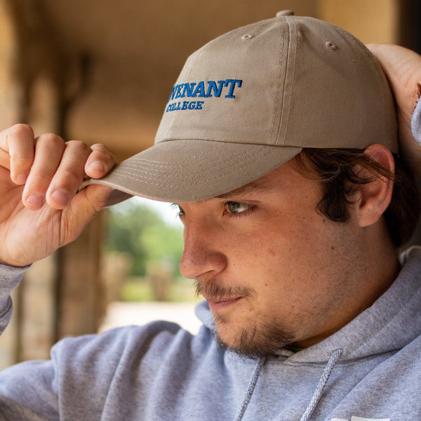 Covenant College Twill Hat - Khaki