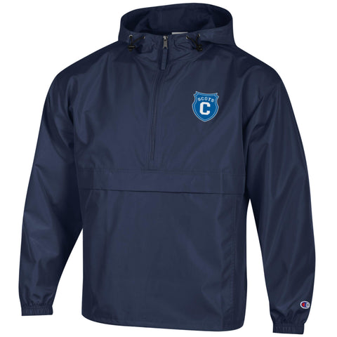 Pack-N-Go 1/4-Zip Jacket - Navy