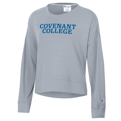 Ladies' Covenant Sueded Crew - Silver Spotlight