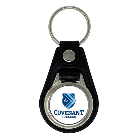 Covenant College Leather Key Fob