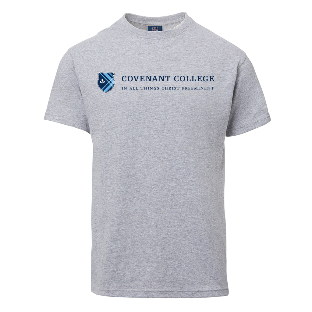 Covenant College Motto Tee - Grey