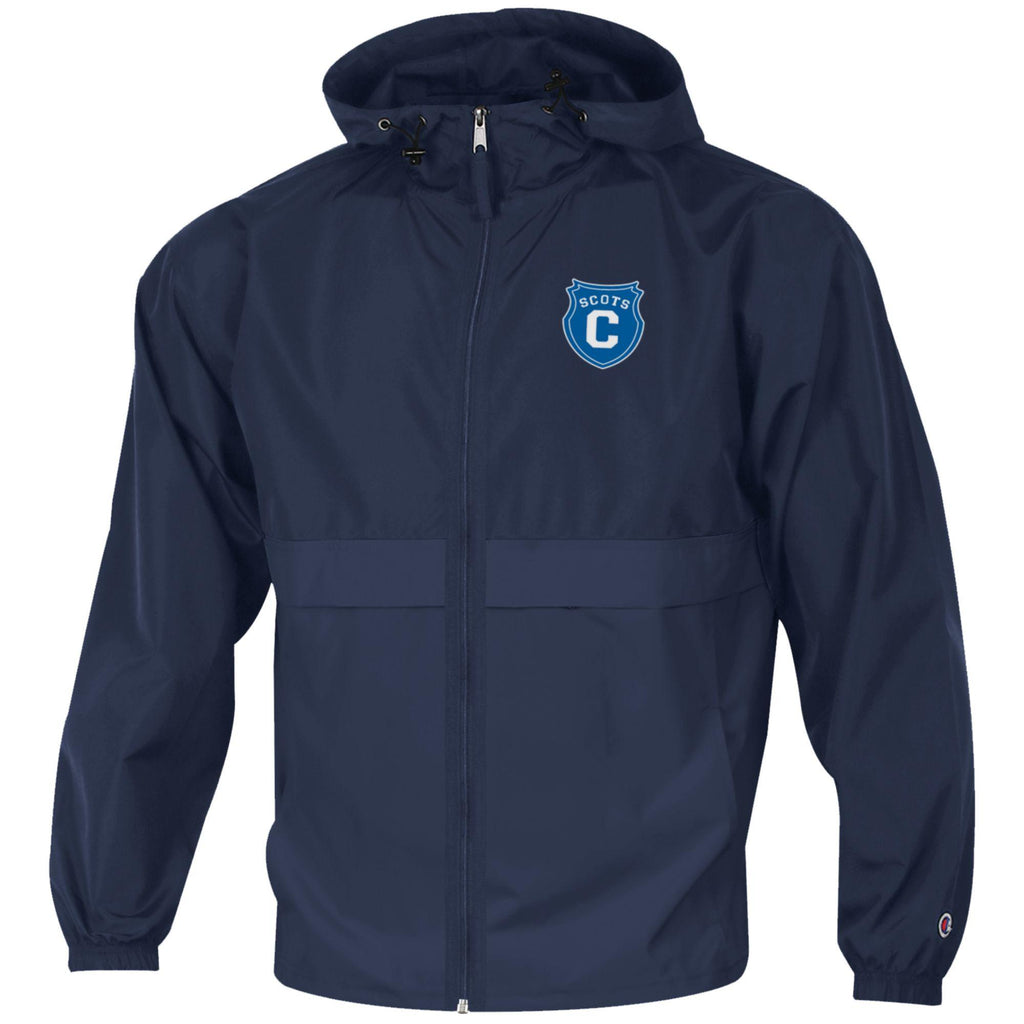 Full Zip Lightweight Jacket - Navy