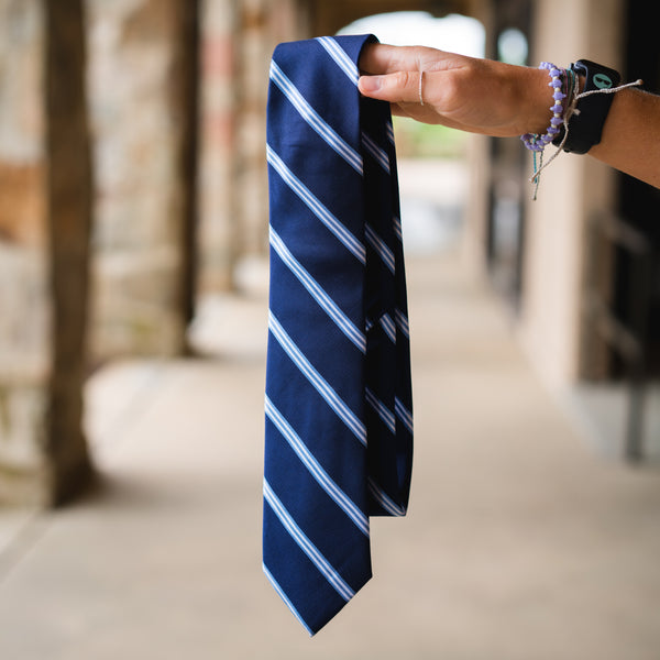 Covenant College Regimental Stripe Necktie