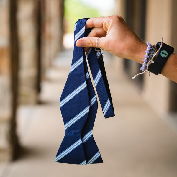 Covenant College Regimental Stripe Bow Tie