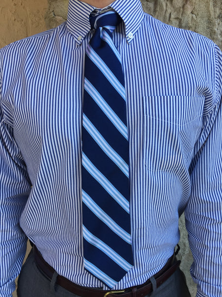 Covenant College Regimental Stripe Necktie